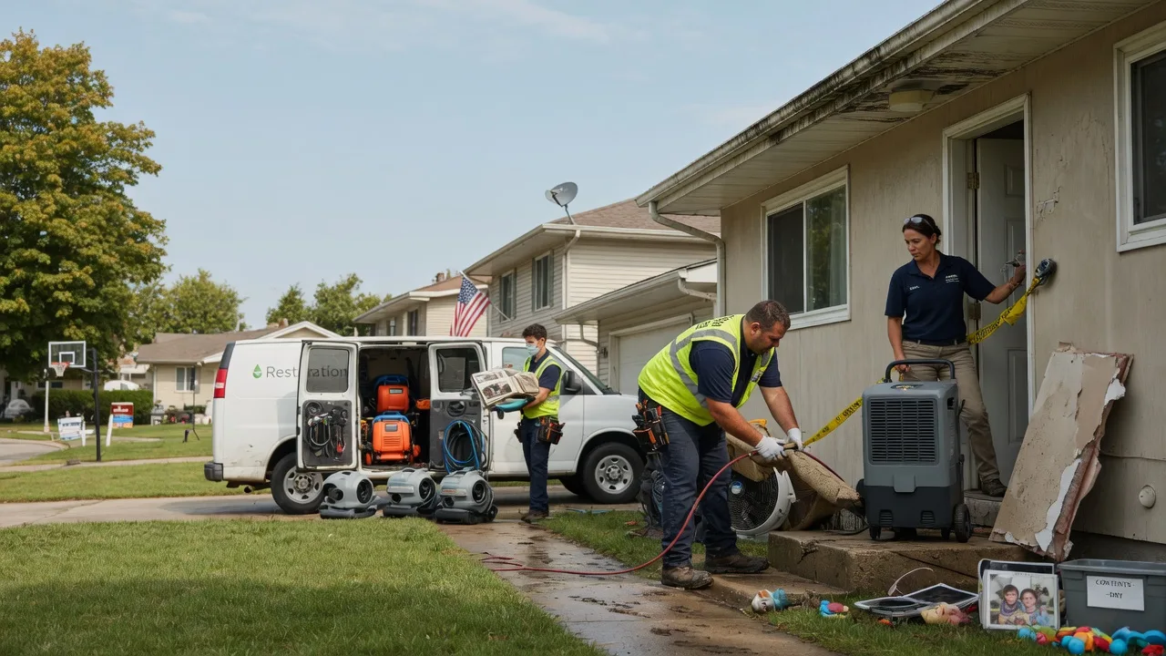 Water Damage Restoration in Flatwoods, KY near me